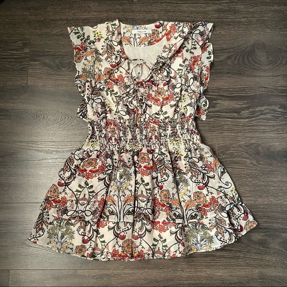 Paris & Me Ruffled Dress